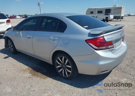 2015 Honda Civic Ex-L из США, поврежденный, VIN 2HGFB2F90FH519125